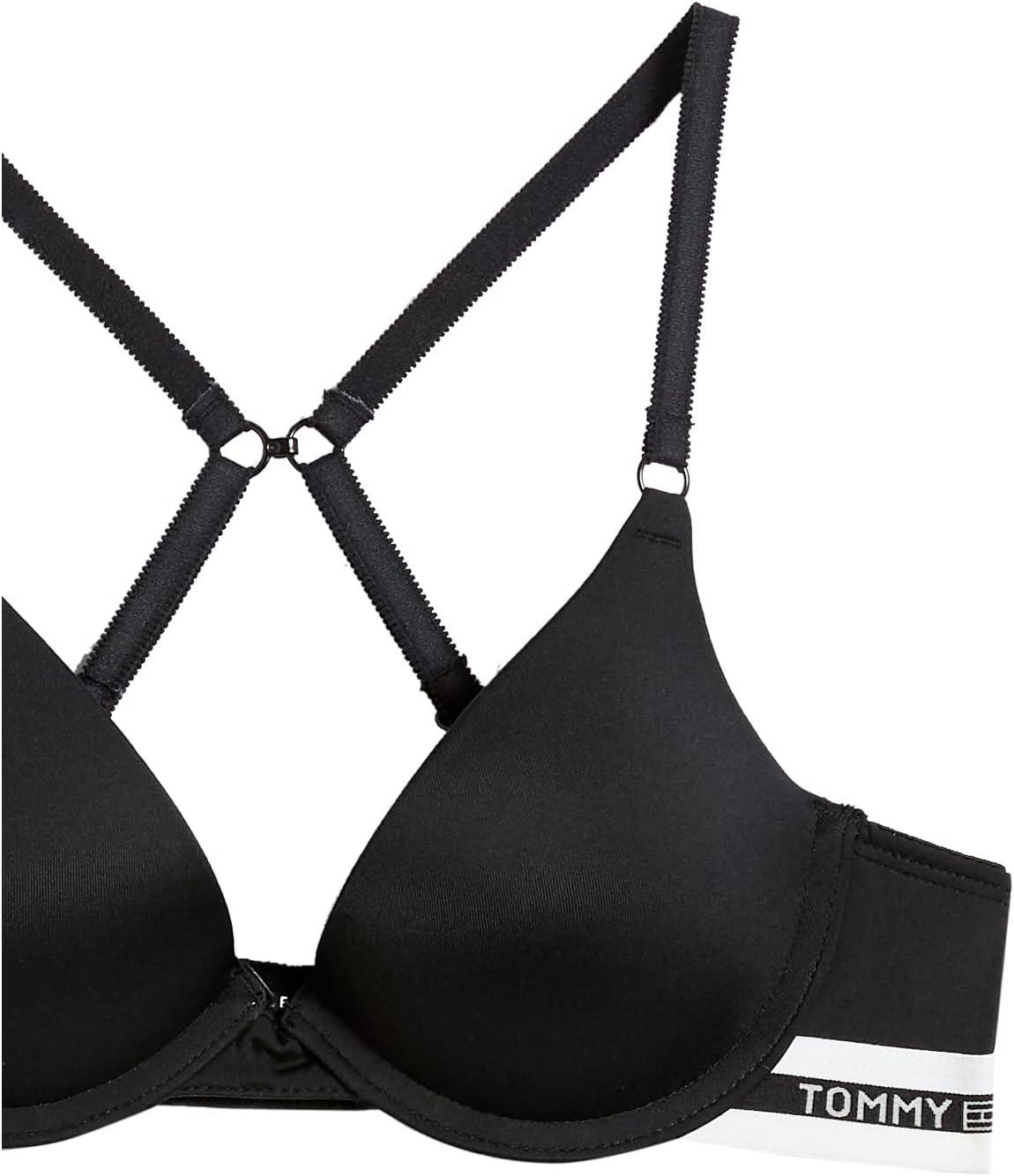 imageTommy Hilfiger Womens Microfiber Pushup Bra with Underwire 2PackZinfandel Nack