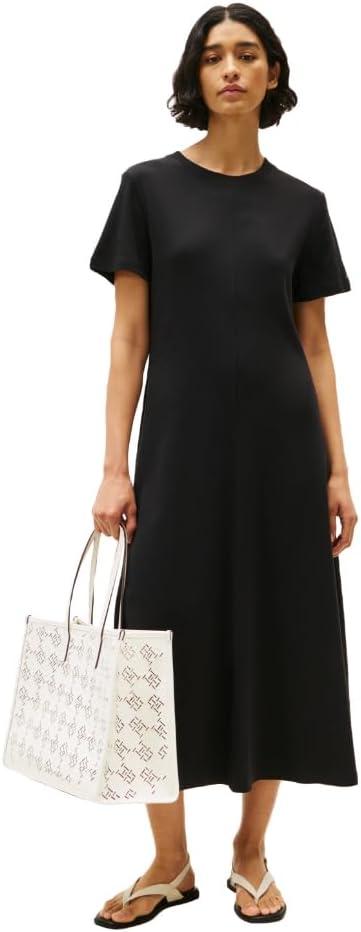 imageTommy Hilfiger Womens Monogram City ToteIvory Petal
