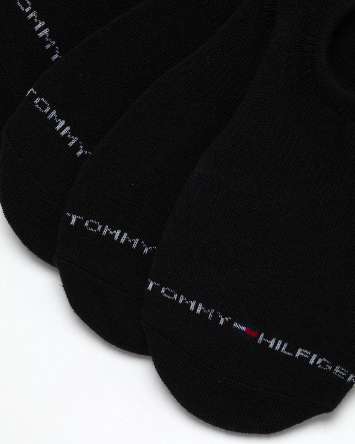 imageTommy Hilfiger Womens No Show Socks 6 Pack Cotton Blend Ankle Socks for Women Ultra Low Cut Liners for Loafers ampamp SneakersBlack