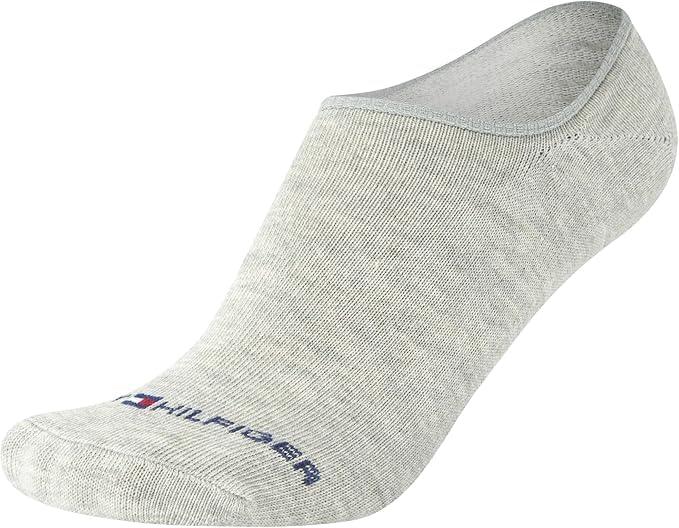 imageTommy Hilfiger Womens No Show Socks 6 Pack Cotton Blend Ankle Socks for Women Ultra Low Cut Liners for Loafers ampamp SneakersBlackWhiteGrey