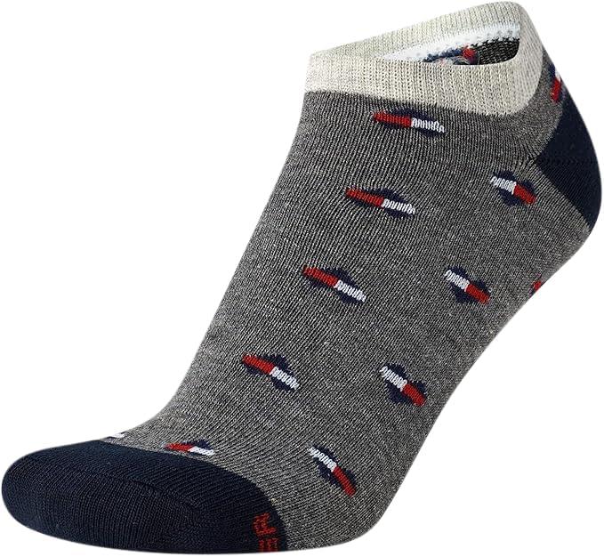 imageTommy Hilfiger Womens No Show Socks 12 Pack Cotton Blend Lightweight Athletic Performance Cushioned Running Socks for WomenBlueBlackWhite