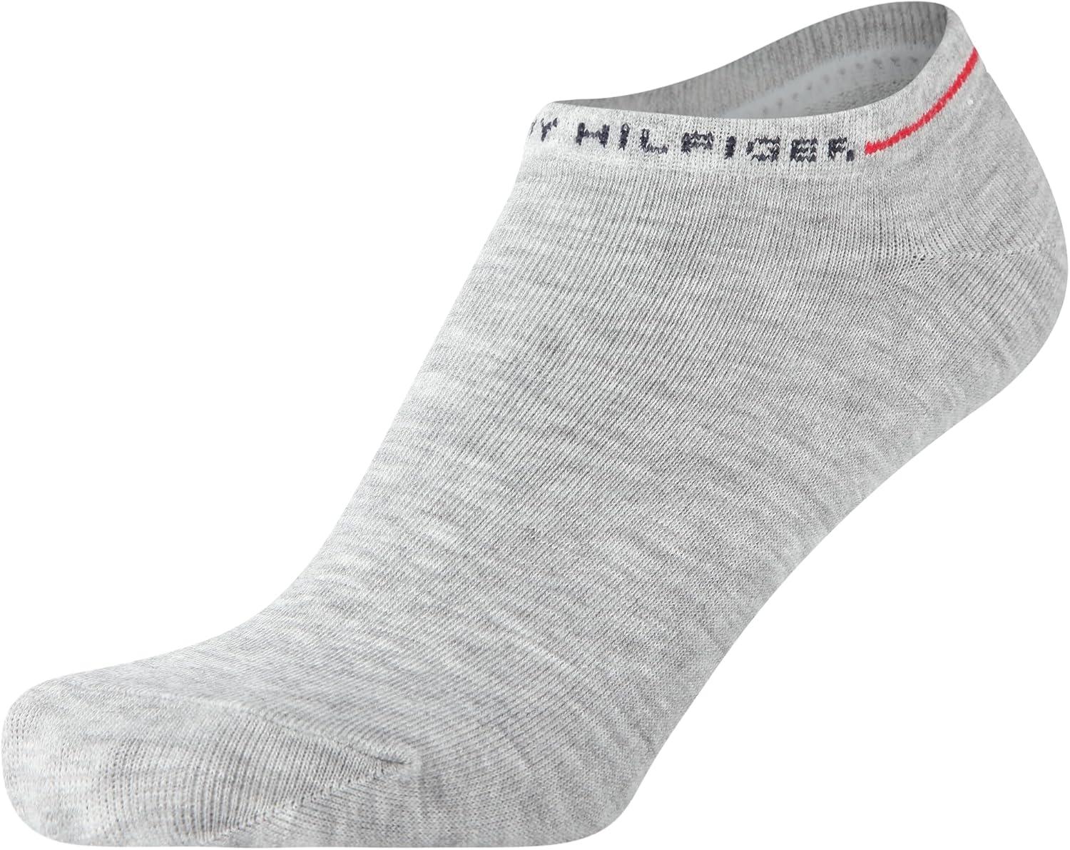 imageTommy Hilfiger Womens No Show Socks 12 Pack Cotton Blend Lightweight Athletic Performance Cushioned Running Socks for WomenBlueBlackWhite