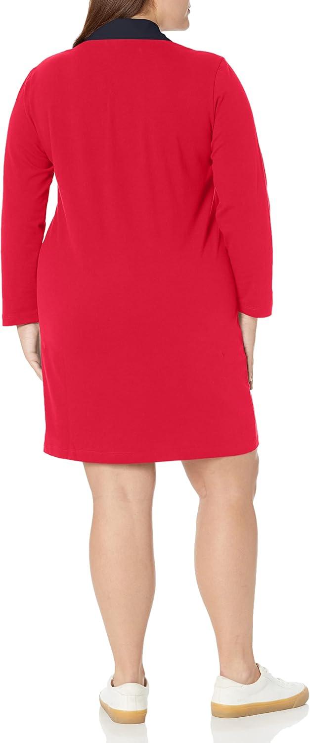 imageTommy Hilfiger Womens Plus Everyday Soft Casual Sneaker DressChili Pepper