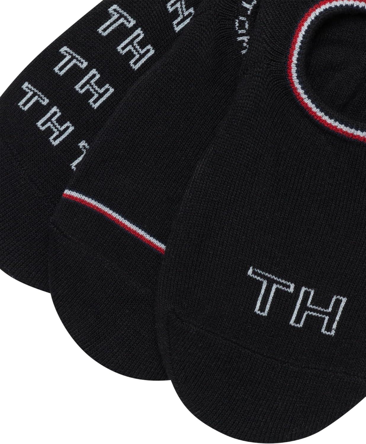 imageTommy Hilfiger Womens Show Liners 12 Pack Breathable No Show Sport Liners Thin Low Cut Socks for Women Shoe Size 410All Black