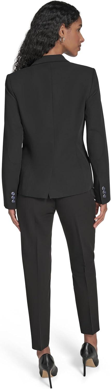 imageTommy Hilfiger Womens Single Button Business BlazerBlack