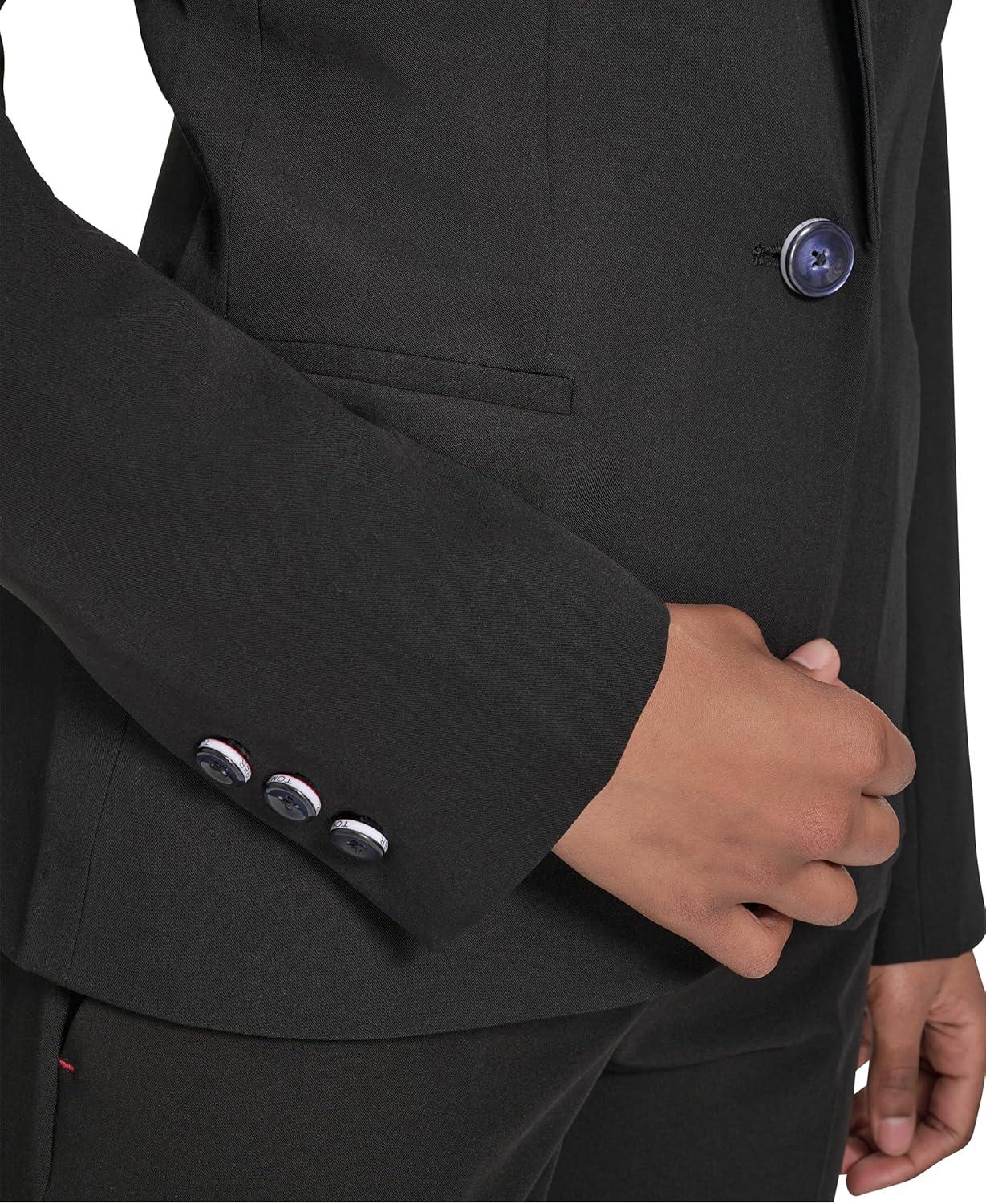 imageTommy Hilfiger Womens Single Button Business BlazerBlack