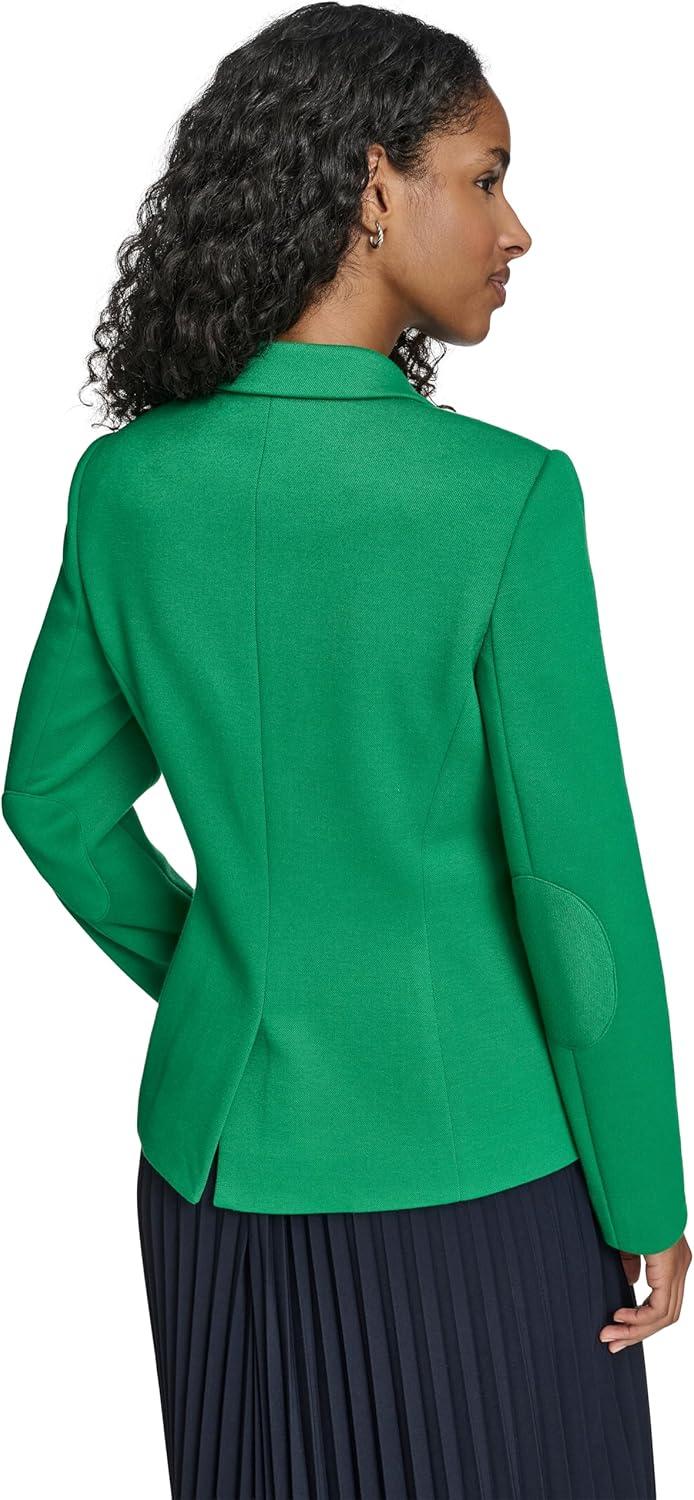 imageTommy Hilfiger Womens Single Button Business BlazerJolly Green