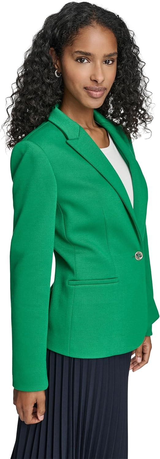 imageTommy Hilfiger Womens Single Button Business BlazerJolly Green