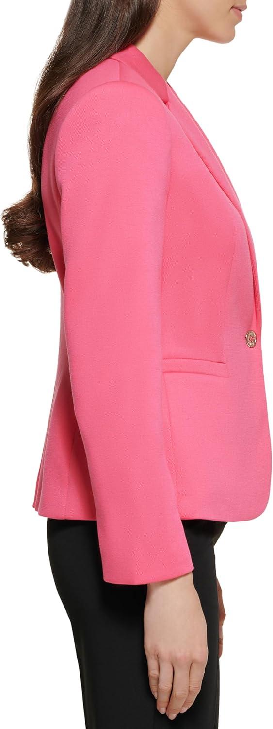 imageTommy Hilfiger Womens Single Button Business BlazerRosette