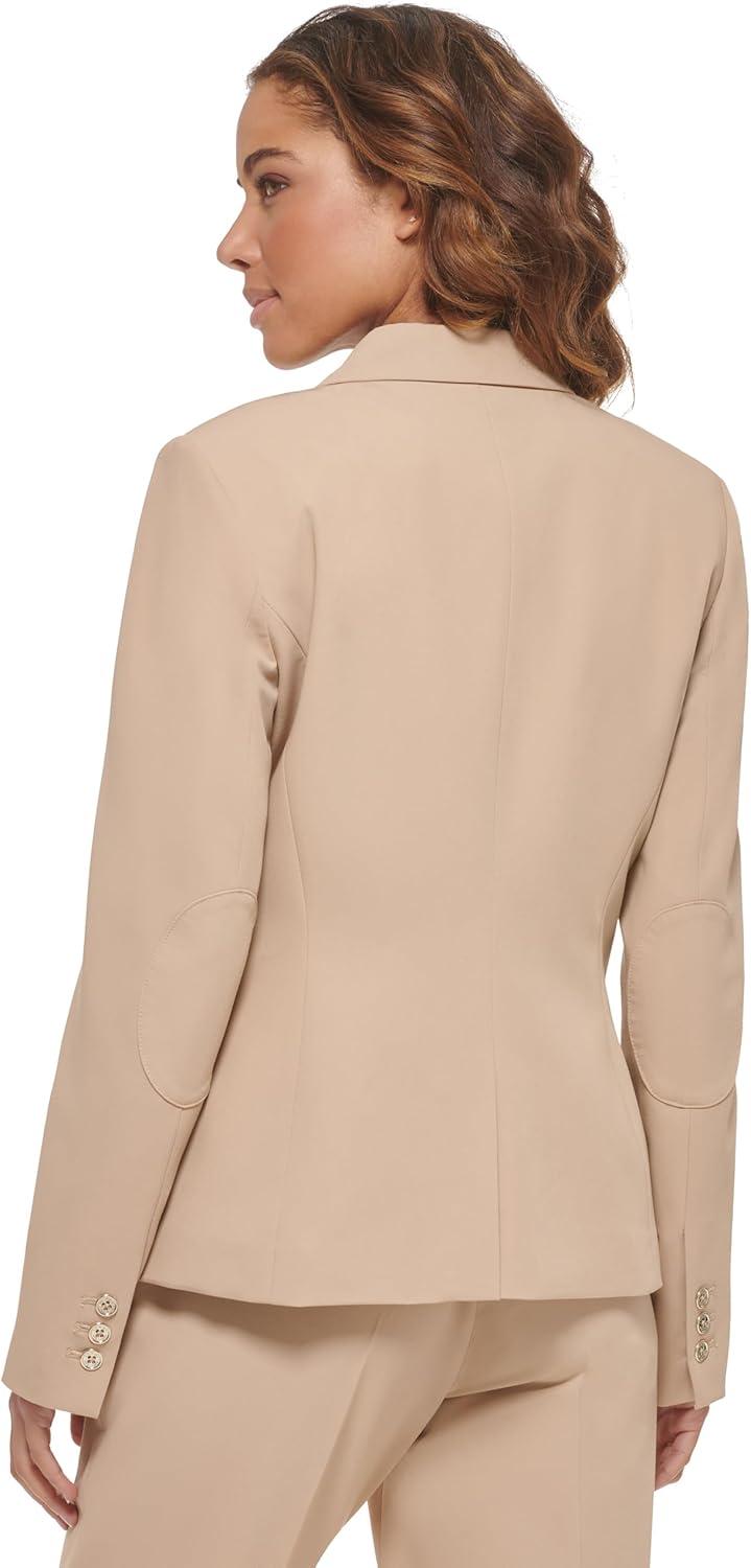 imageTommy Hilfiger Womens Single Button Business BlazerSand
