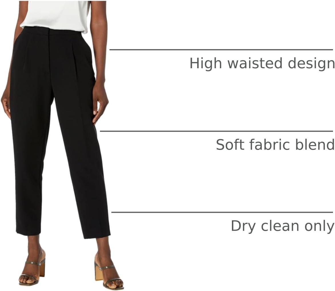 imageTommy Hilfiger Womens Sloane Ankle Trouser Suit PantDeep Black