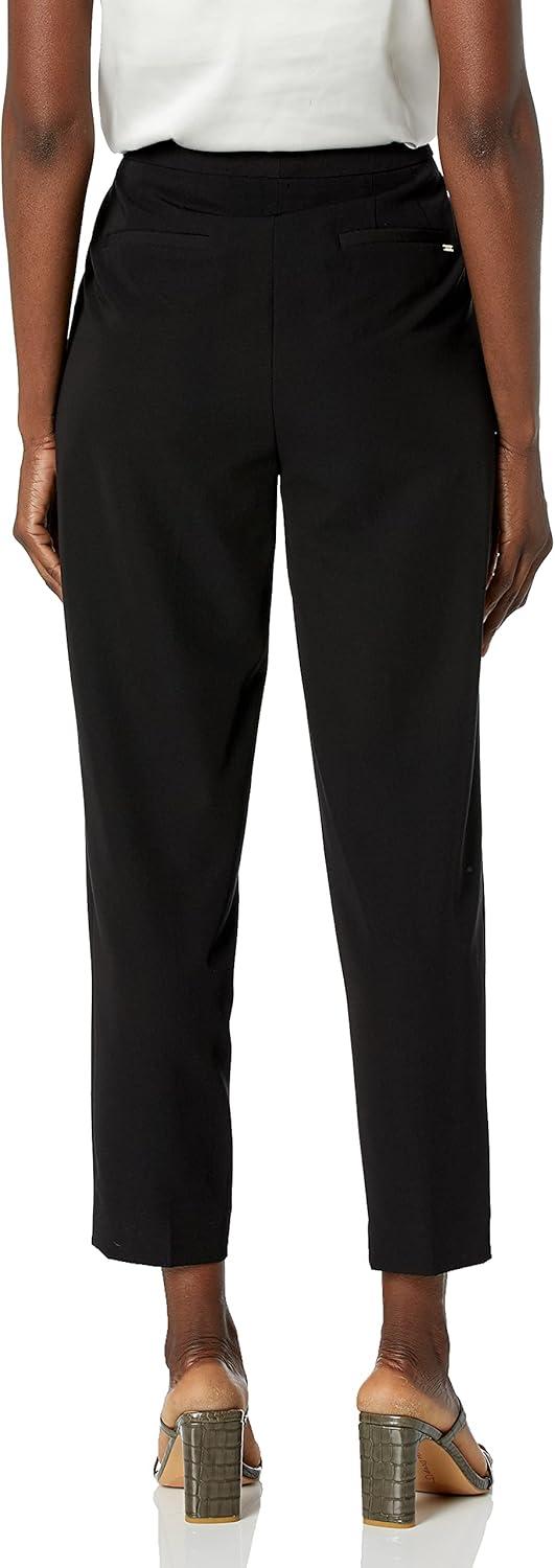 imageTommy Hilfiger Womens Sloane Ankle Trouser Suit PantDeep Black