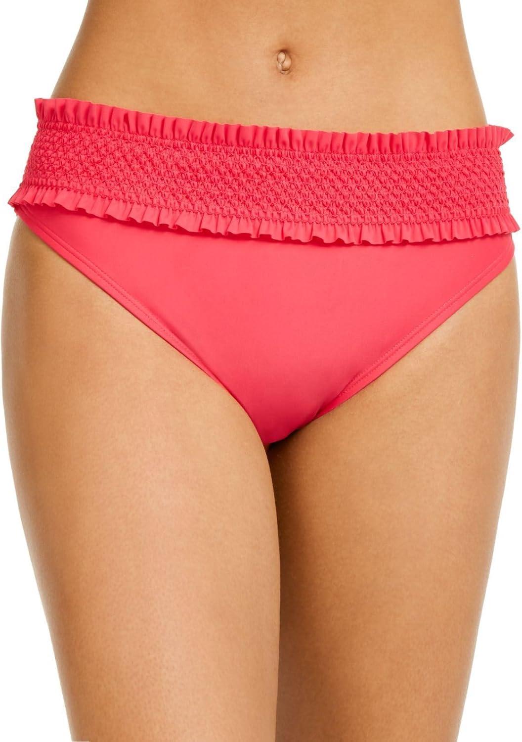 imageTommy Hilfiger Womens Smocked Bikini BottomBlack 11