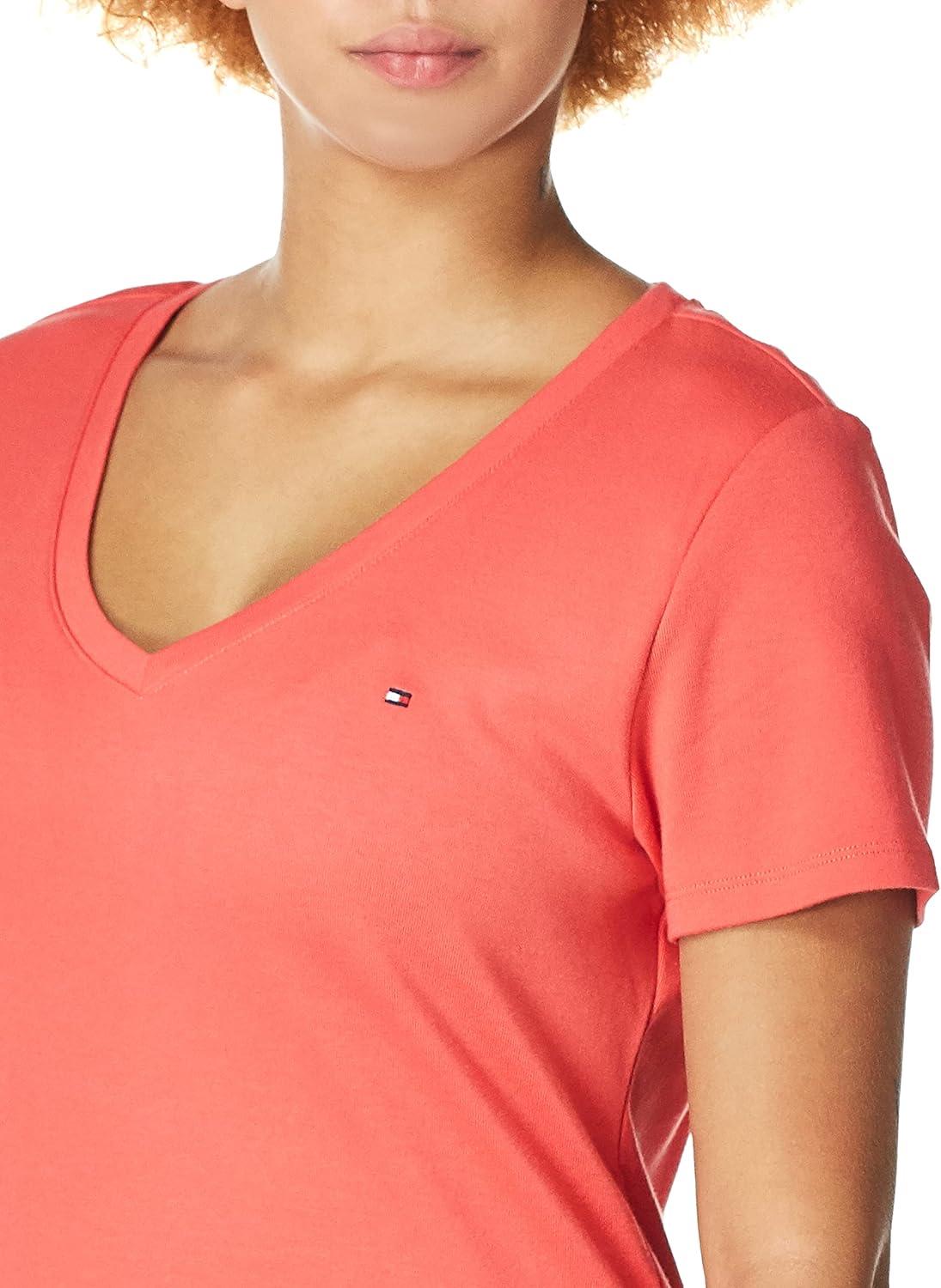 imageTommy Hilfiger Womens Tshirts Plus Size Tops Standard and Plus SizeCoralie
