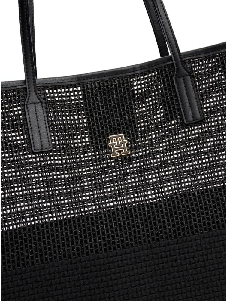imageTommy Hilfiger Womens Woven Summer ToteBlack