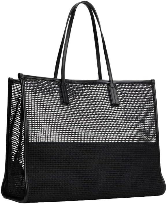 imageTommy Hilfiger Womens Woven Summer ToteBlack