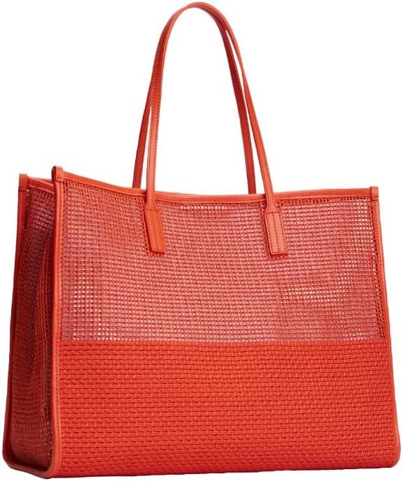 imageTommy Hilfiger Womens Woven Summer ToteRustic Clay