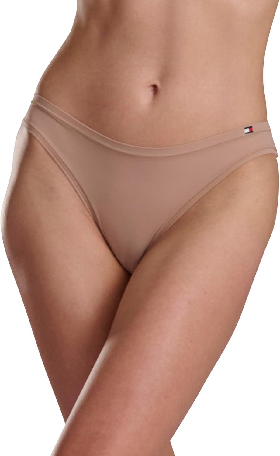 imageTommy Hilfiger womens Bikini Underwear 5packRoebuckRoebuckDeep TaupeBlackBlack