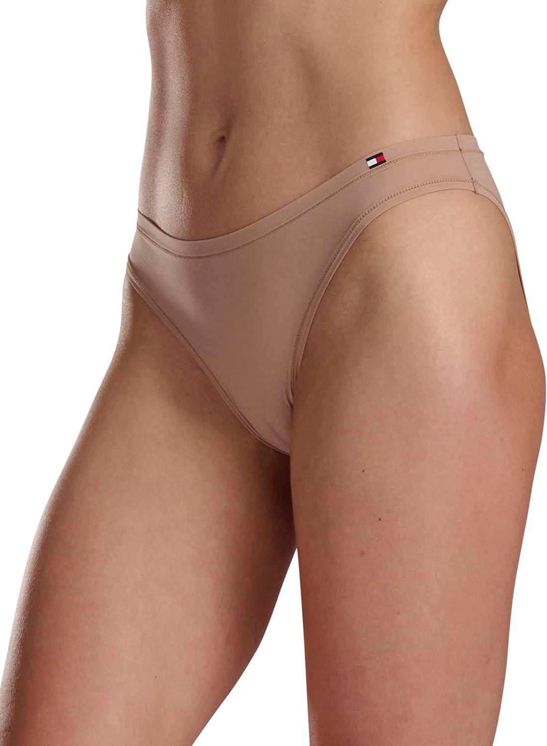imageTommy Hilfiger womens Bikini Underwear 5packRoebuckRoebuckDeep TaupeBlackBlack