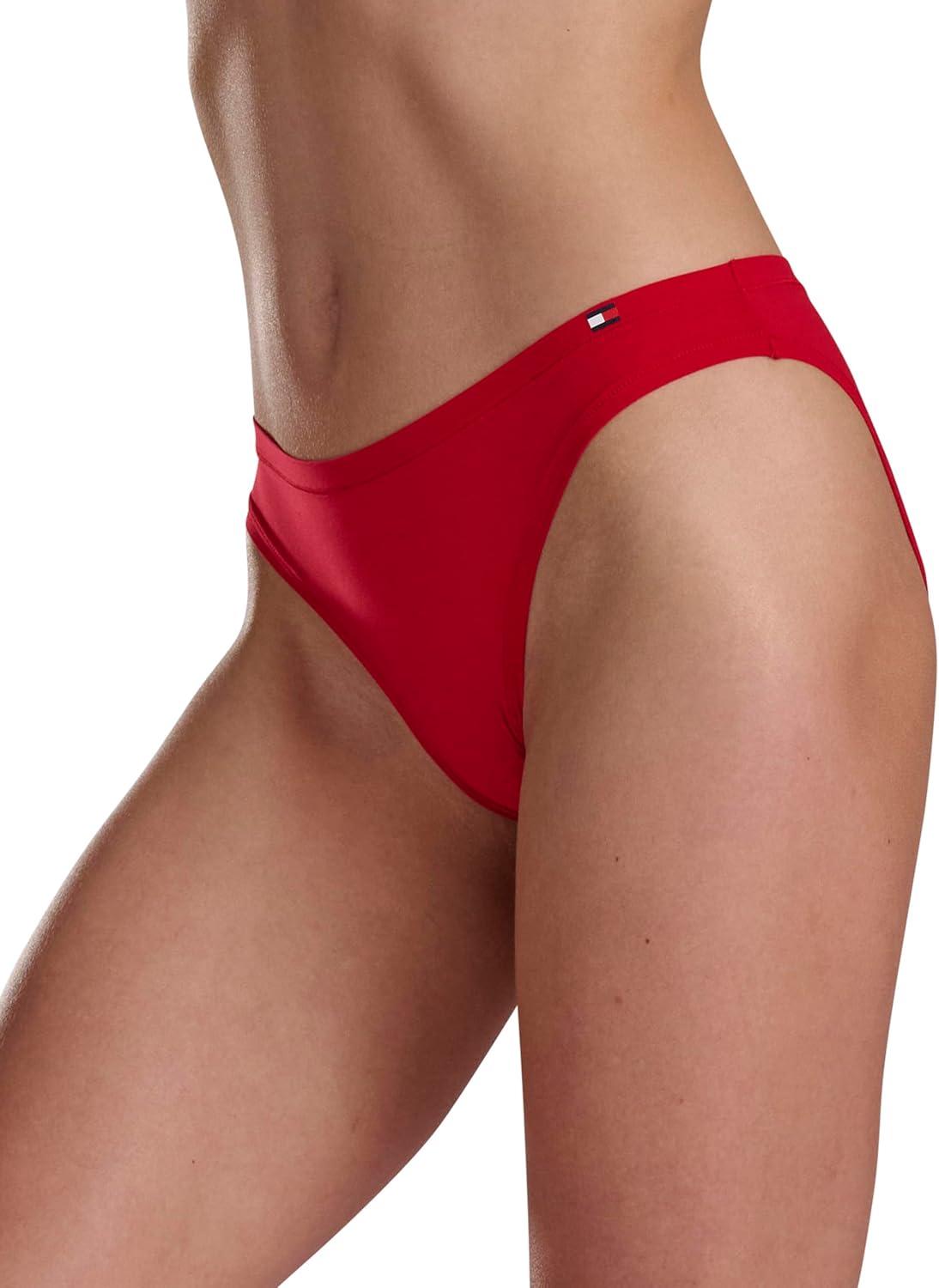 imageTommy Hilfiger womens Bikini Underwear 5packSky CaptainBright WhteBlackRoebuckTango Red