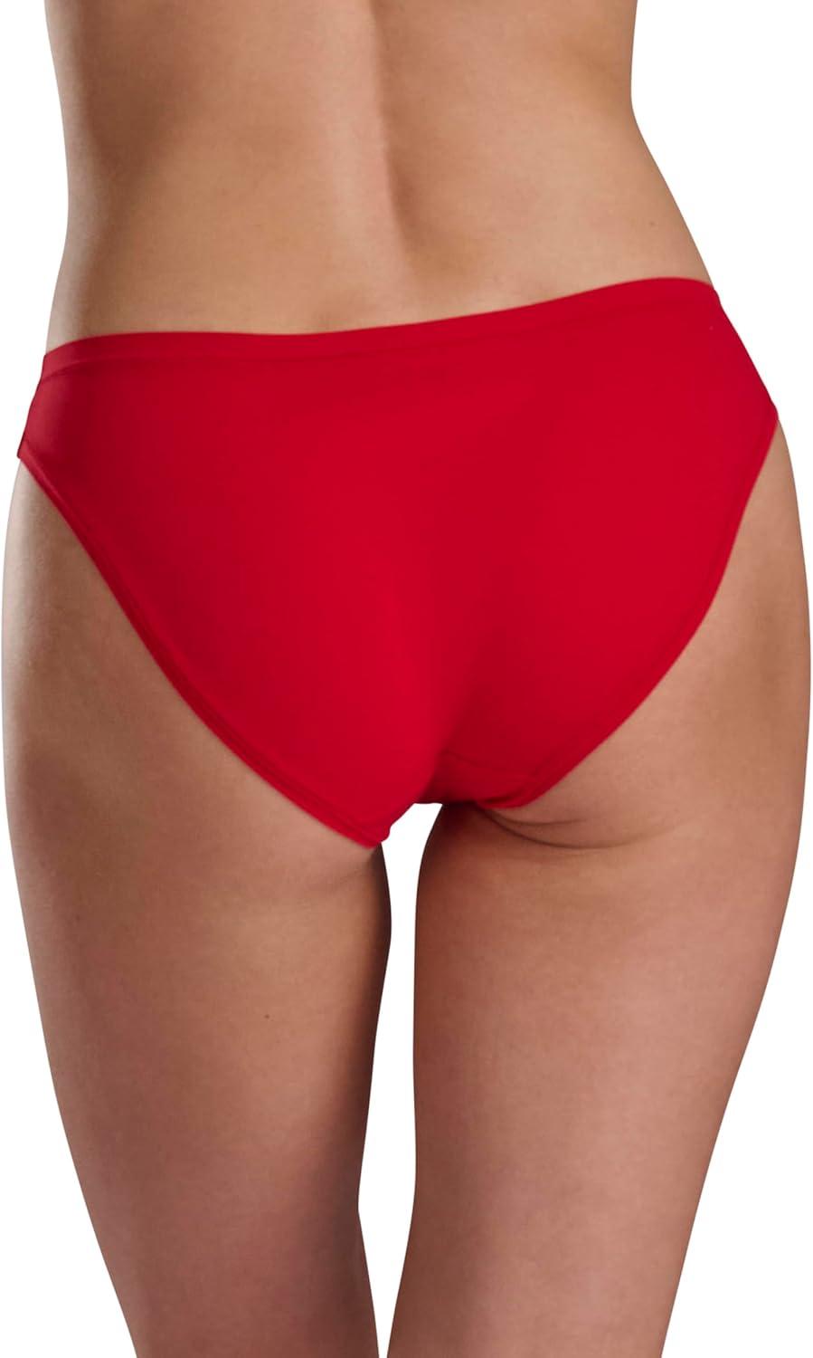 imageTommy Hilfiger womens Bikini Underwear 5packSky CaptainBright WhteBlackRoebuckTango Red
