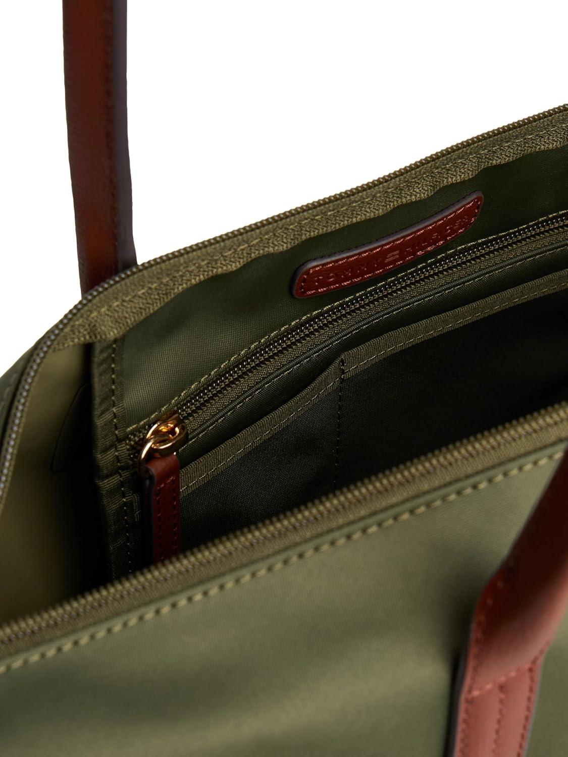 imageTommy Hilfiger womens Popette Large Tote Bag With ZipperHuntsman Green