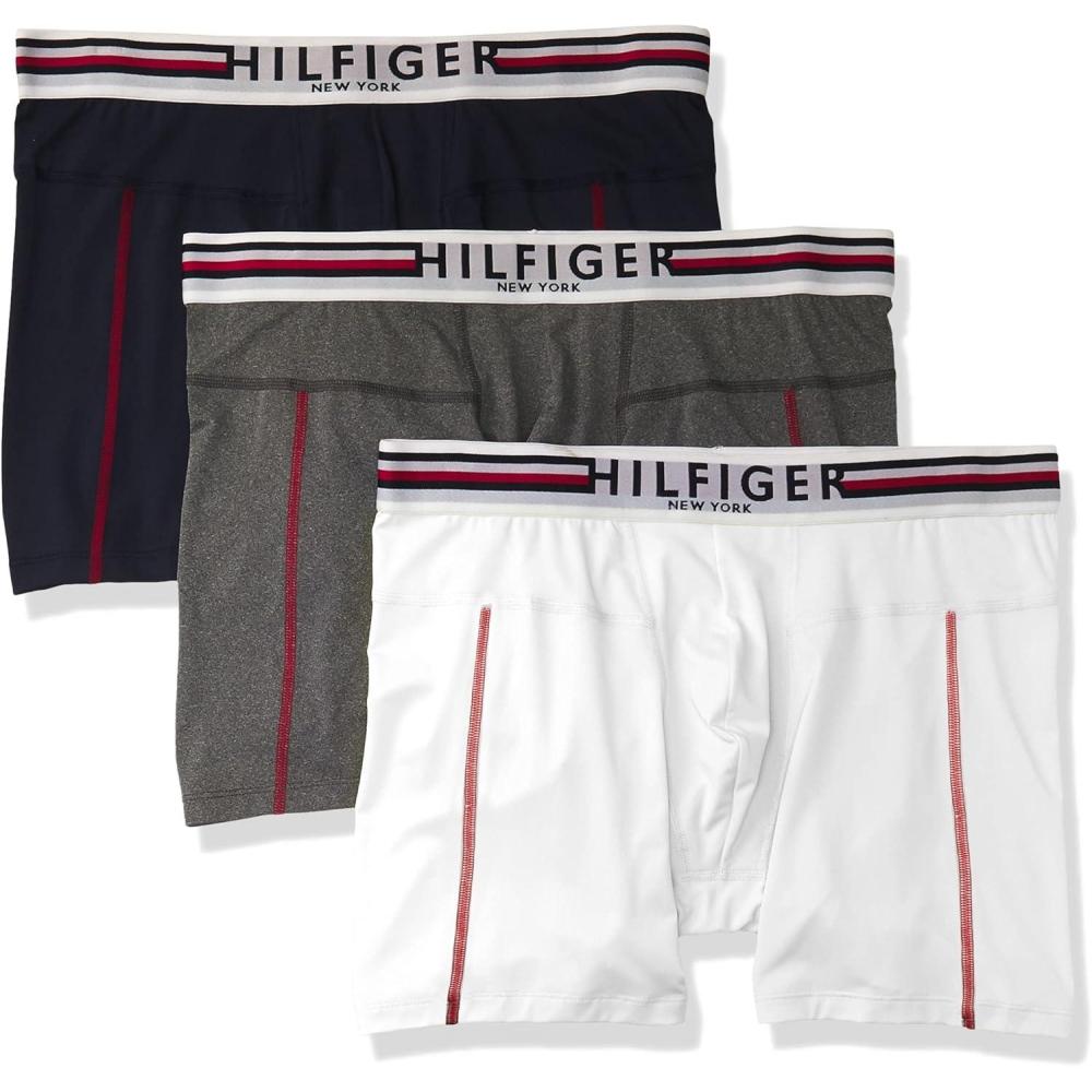 imageTommy Hilfiger Mens Micro Classics Boxer Brief 3PackDark Navy