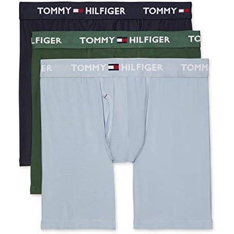 imageTommy Hilfiger Mens Micro Classics Boxer Brief 3PackGreenfield