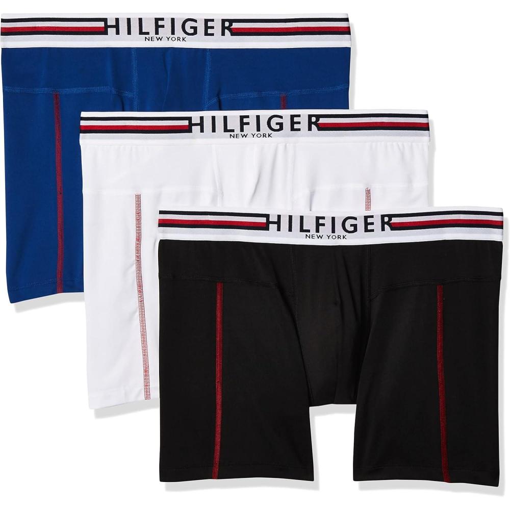 imageTommy Hilfiger Mens Micro Classics Boxer Brief 3PackRoyal Blue