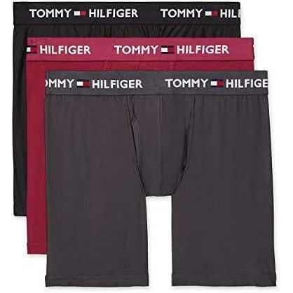 imageTommy Hilfiger Mens Micro Classics Boxer Brief 3PackSangria