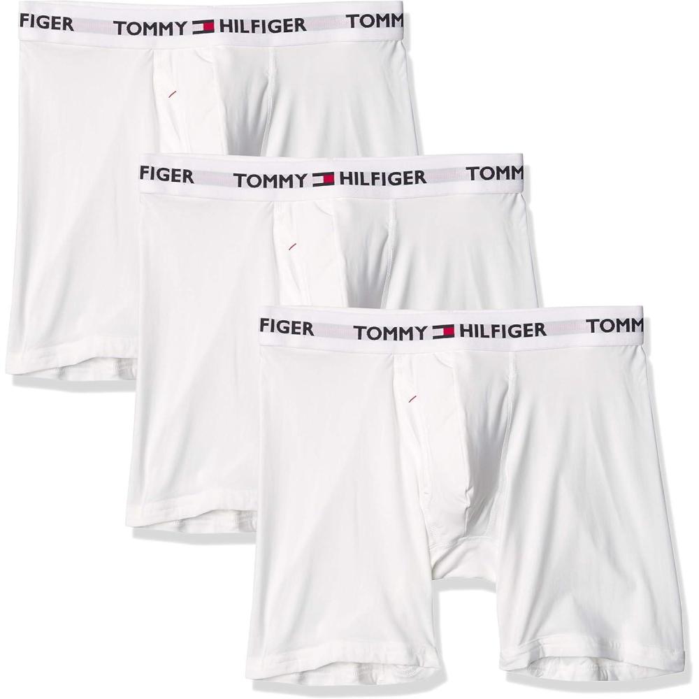 imageTommy Hilfiger Mens Micro Classics Boxer Brief 3PackWhite