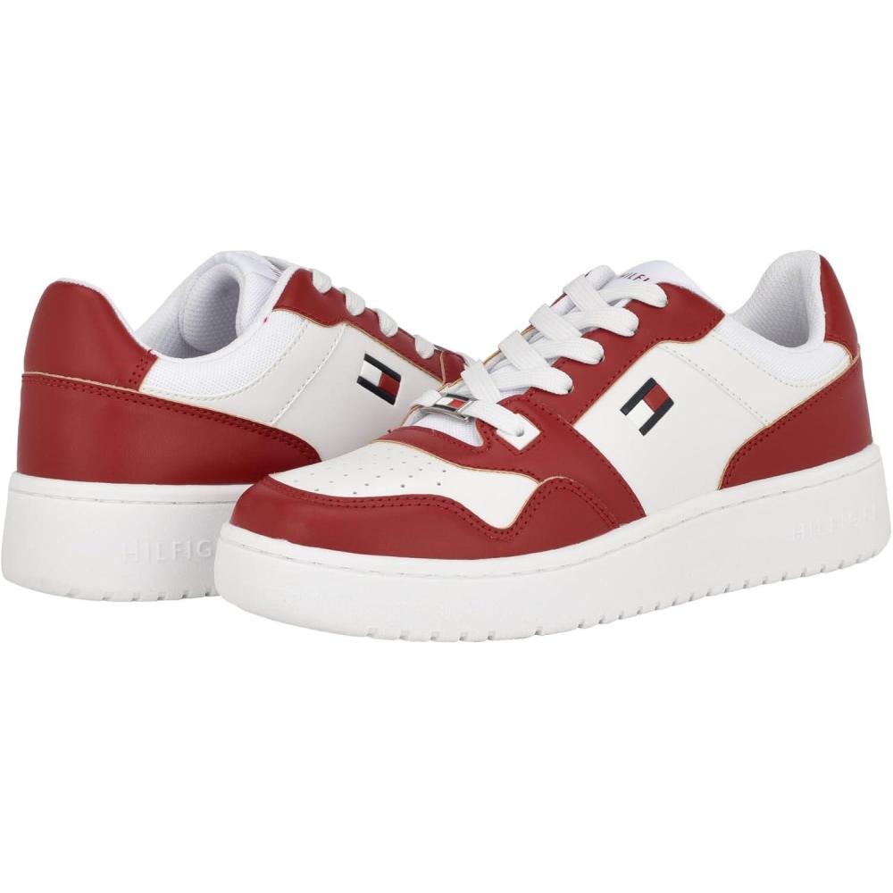 imageTommy Hilfiger Womens Twigye SneakerWhiteRed