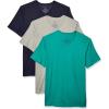 V Neck - Green Multi