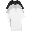 V Neck - White/Grey/Black