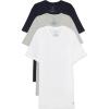 Slim Crew Neck - White/Grey/Navy