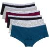 Th Alfalfa Blue Stripe/Heather Grey/Windsor Wine/Bright White/Black/Floral Heather Grey