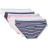 Mini Palm Leaves/Bright White/Heather Grey/Sky Capintain/Sky Captain Stripe