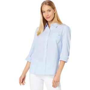 Tommy Hilfiger Cornell Stripe Roll Tab(Cornflower Blue/White 1)