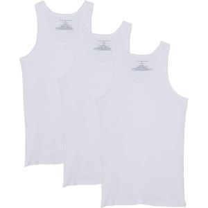 Tommy Hilfiger Men’s Cotton Classics 3-Pack A-Shirt(White)