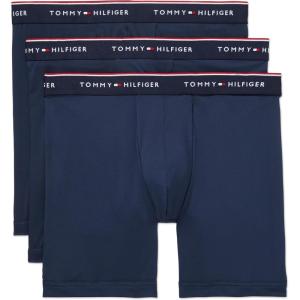 Tommy Hilfiger Men’s Micro Classics Boxer Brief 3-Pack(3 Navy)