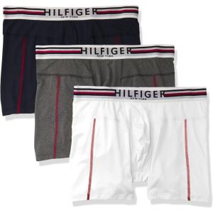 Tommy Hilfiger Men’s Micro Classics Boxer Brief 3-Pack(Dark Navy)