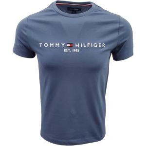 Tommy Hilfiger Men’s Modern Essentials Short Sleeve Crewneck Undershirt(Slate Blue (1985))