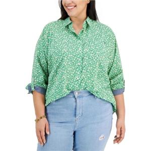 Tommy Hilfiger Roll Tab Ditsy(Fern Multi)