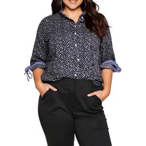 Tommy Hilfiger Roll Tab Ditsy(Sky Captain Multi)