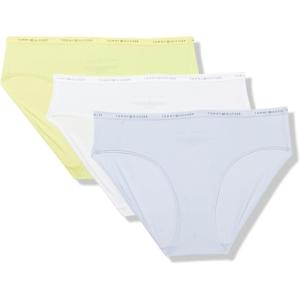 Tommy Hilfiger Women’s 3pk Micro Bikini(Sunny Lime/Bright White/Heather)