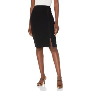 Tommy Hilfiger Womens A-line Skirt – Classic and Flattering Business Casual Outfits for Women(Black)