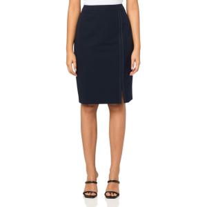 Tommy Hilfiger Womens A-line Skirt – Classic and Flattering Business Casual Outfits for Women(Midnight)