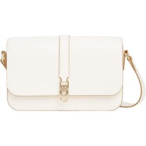 Tommy Hilfiger Womens Libre Flap Crossbody(Ivory Silk)