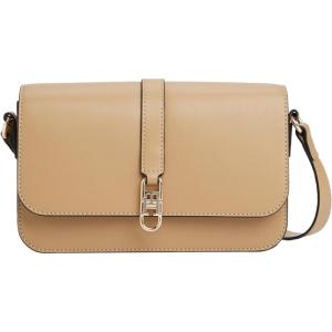 Tommy Hilfiger Womens Libre Flap Crossbody(Safari Canvas)