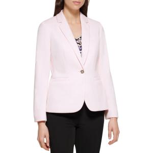Tommy Hilfiger Women’s Single Button Business Blazer(Ballerina Pink)